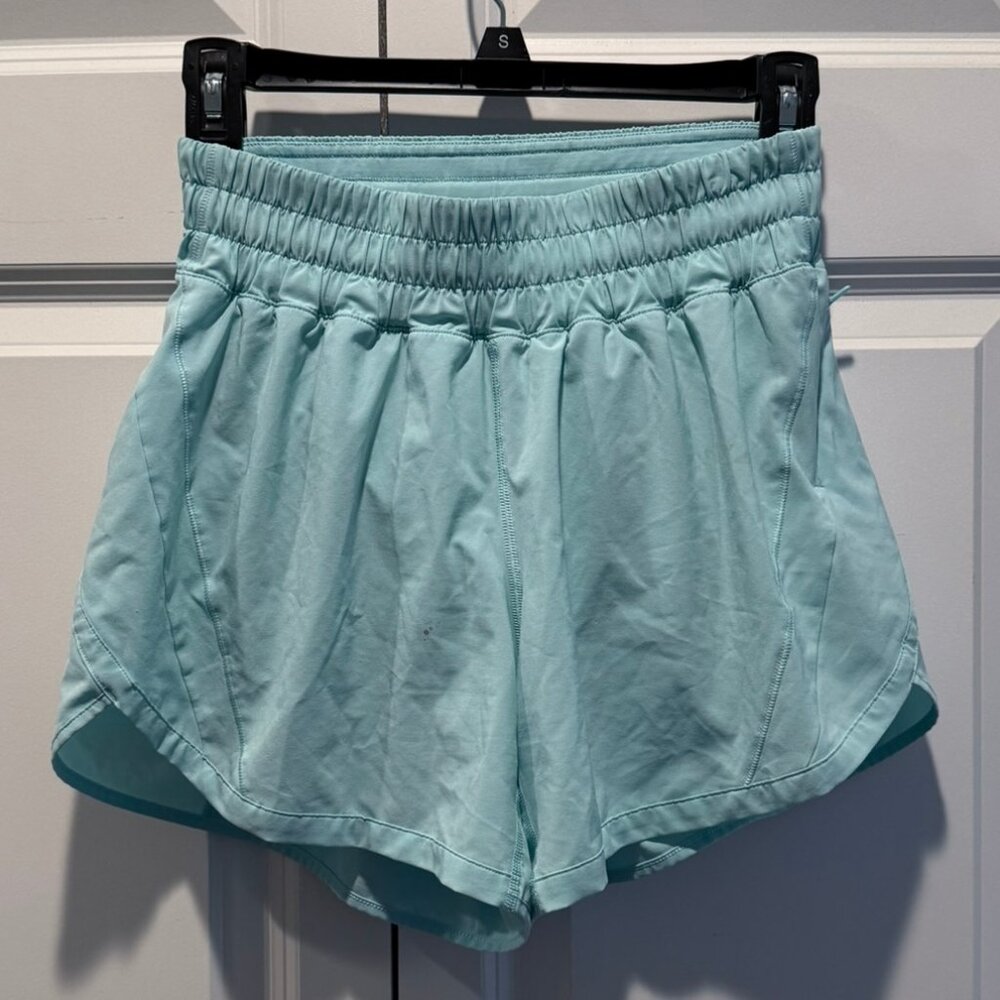lululemon Track That Mid-Rise Lined Short 5" Size 6